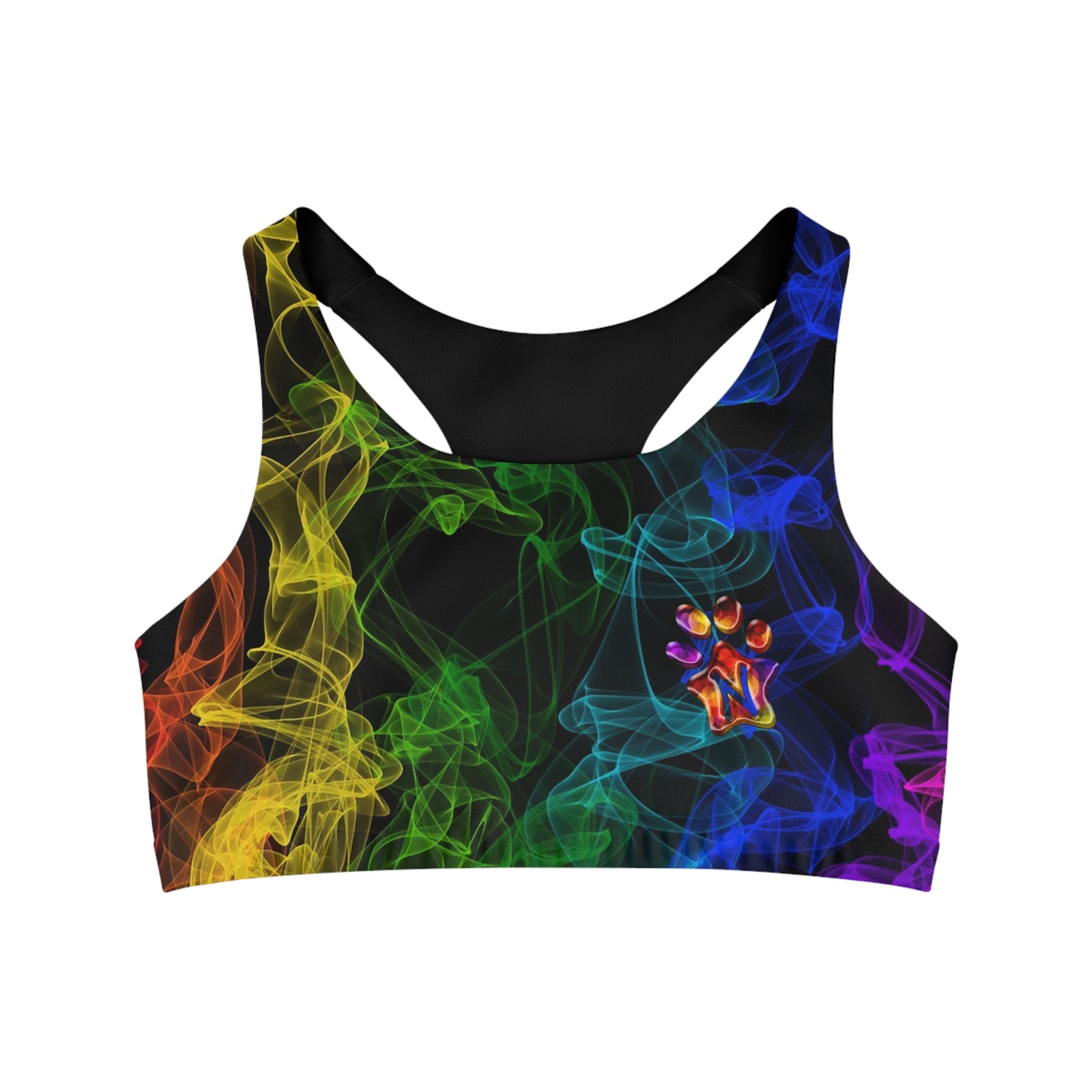 Paw-N-Star Smokey Pride Seamless Sports Bra