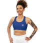 Paw-N-Star Seamless Sports Bra Blue