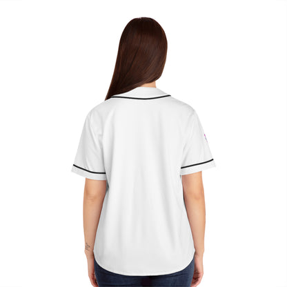 Paw-N-Star Women's Baseball Jersey White