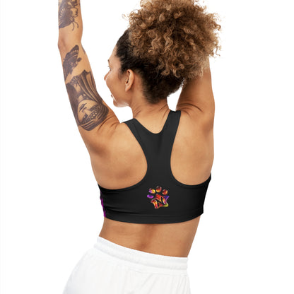 Paw-N-Star Smokey Pride Seamless Sports Bra