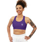 Paw-N-Star Seamless Sports Bra Purple