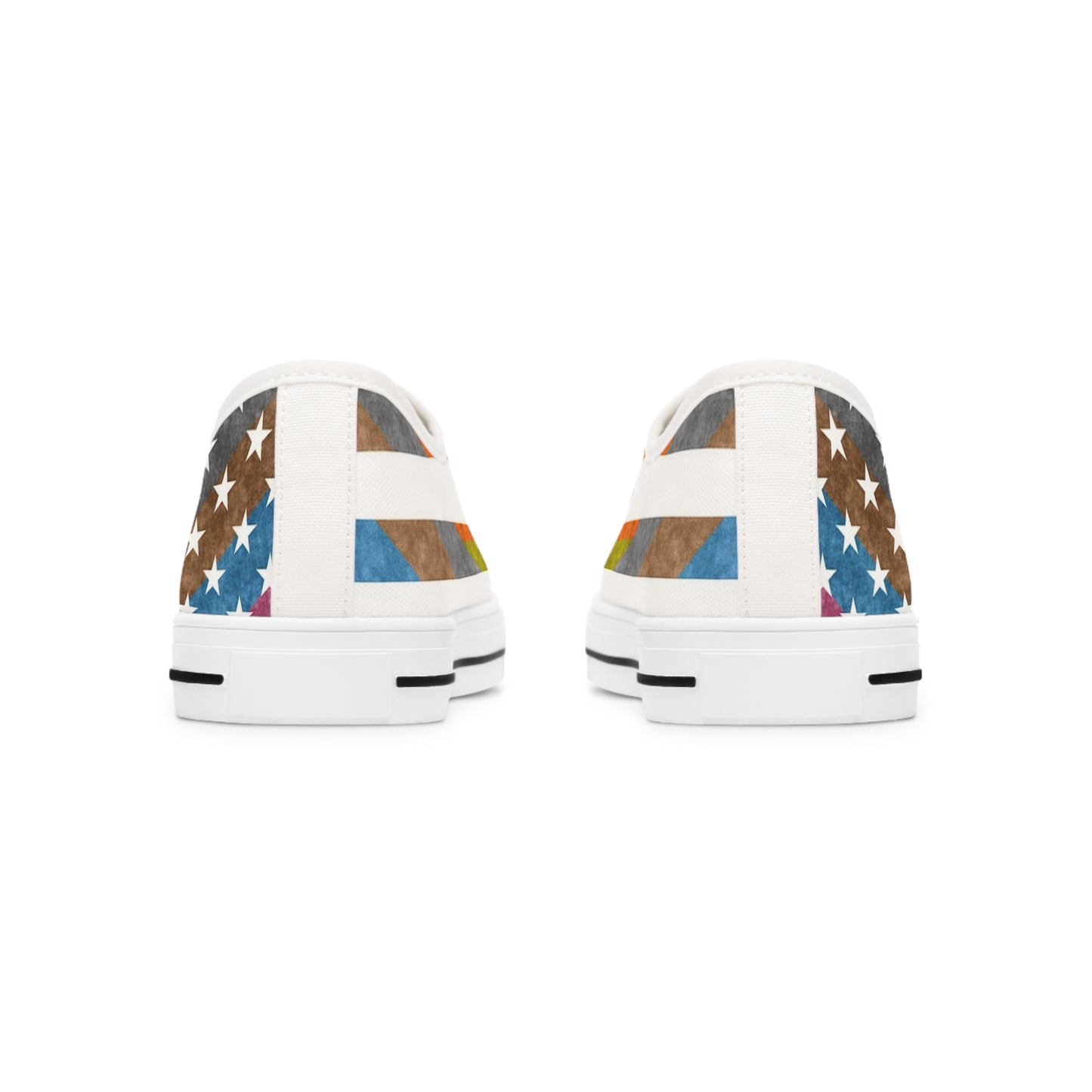 Paw-N-Star US Pride Women's Low Top Sneakers