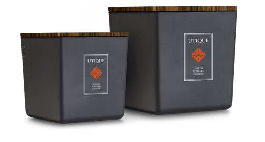 Luxury Scented Candle - Ambre Royal - Utique Collection - 485 g - 502061.02