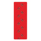 Paw-N-Star Rubber Yoga Mat Red