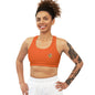 Paw-N-Star Seamless Sports Bra Orange