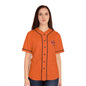 Paw-N-Star Women's Baseball Jersey Orange