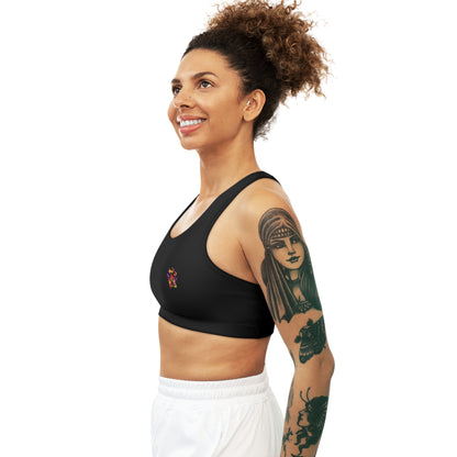 Paw-N-Star Seamless Sports Bra Black