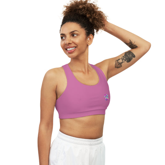 Paw-N-Star Seamless Sports Bra Light Pink