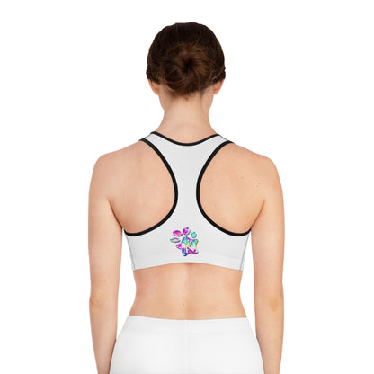 Paw-N-Star Sports Bra White