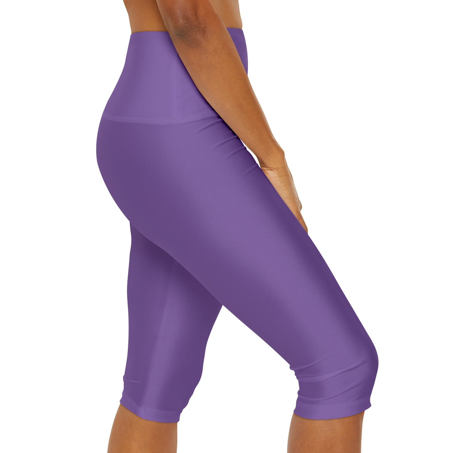 Paw-N-Star Yoga Capri Leggings Light Purple