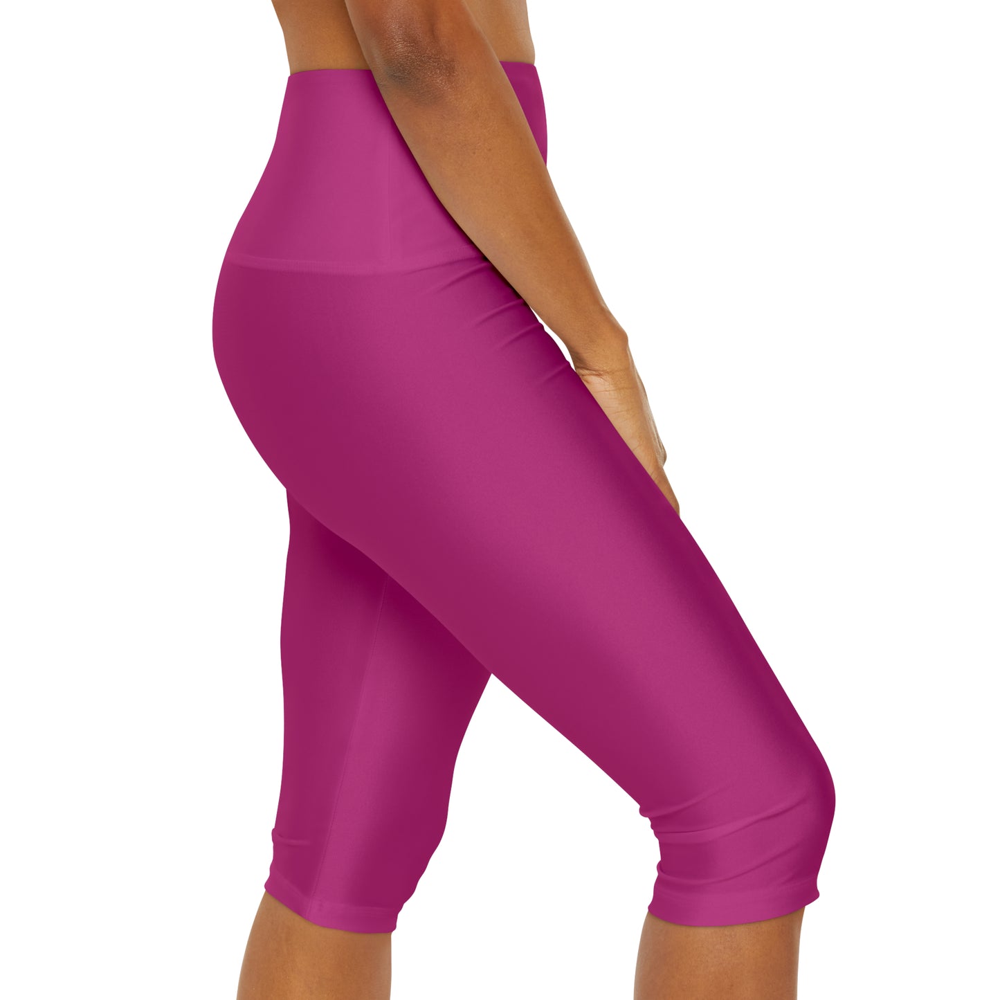 Paw-N-Star Yoga Capri Leggings Pink