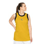 Paw-N-Star Unisex Basketball Jersey Yellow