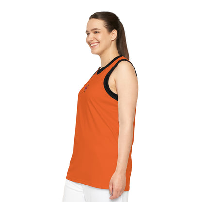 Paw-N-Star Unisex Basketball Jersey Orange