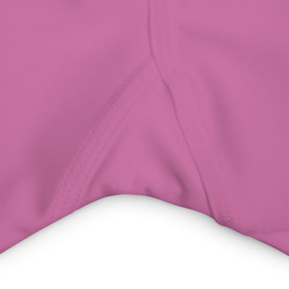Paw-N-Star High Waisted Light Pink Yoga Shorts