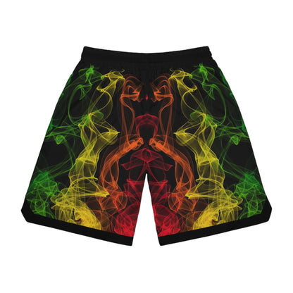 Paw-N-Star Smokey Pride Basketball Rib Shorts