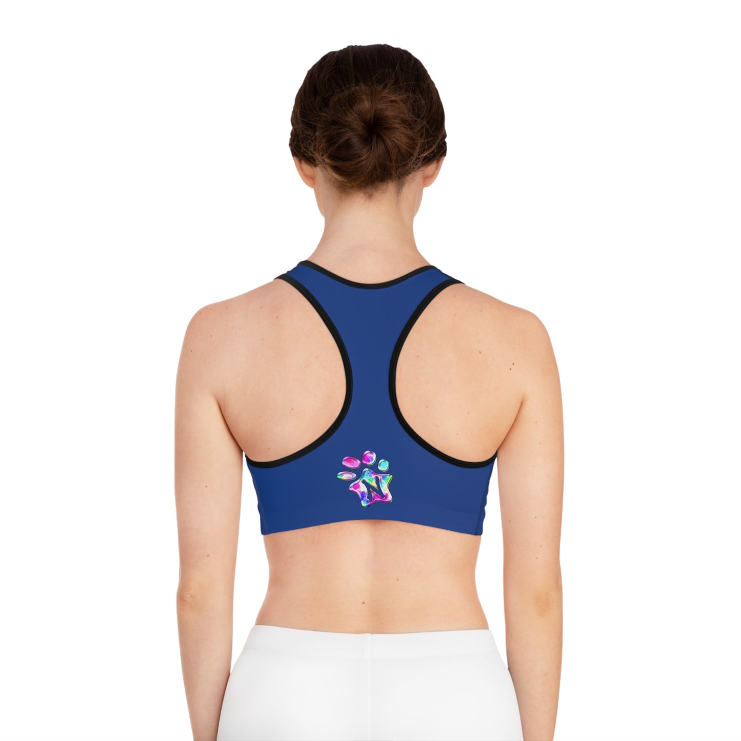 Paw-N-Star Sports Bra Blue