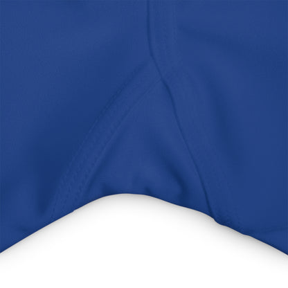 Paw-N-Star High Waisted Blue Yoga Shorts