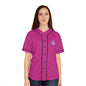 Paw-N-Star Women's Baseball Jersey Pink