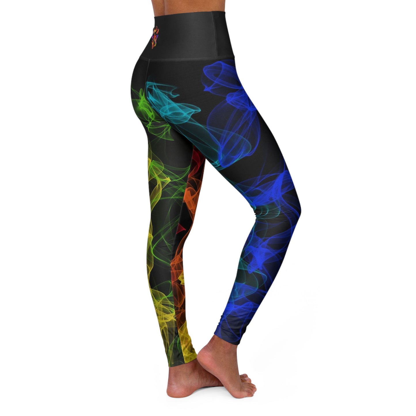 Paw-N-Star Smokey Pride High Waisted Yoga Leggings