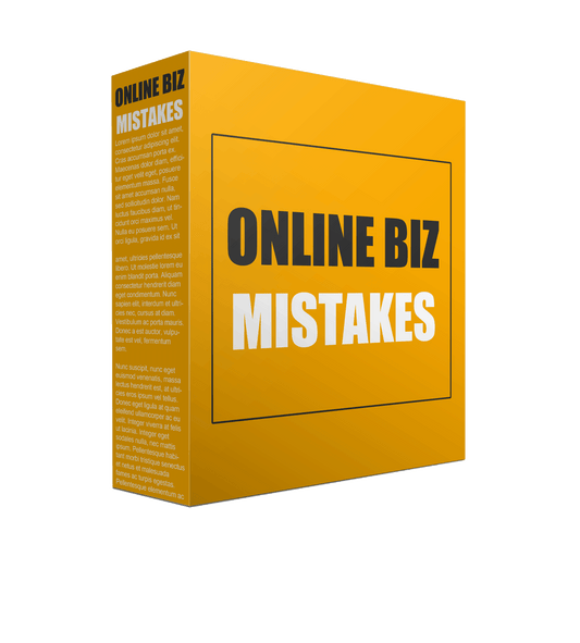 Online Biz Mistakes